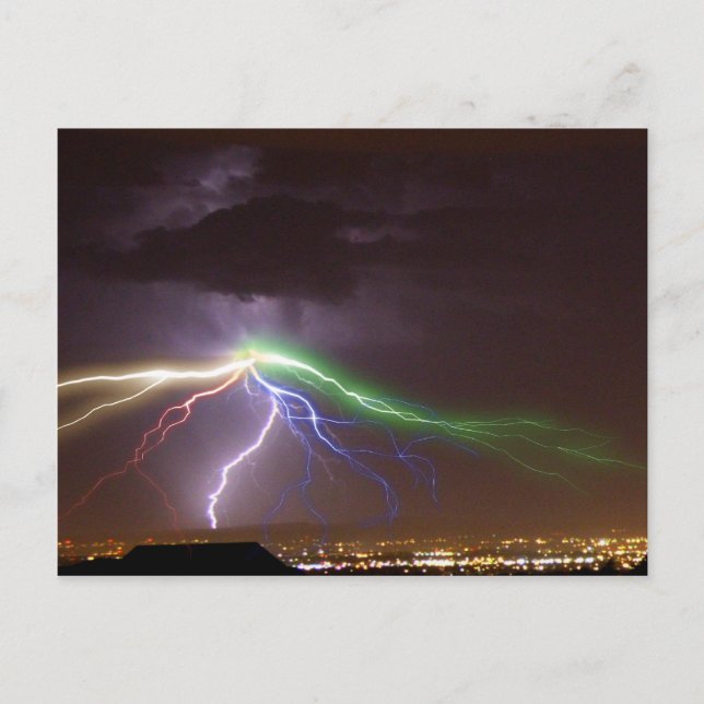 Albuquerque Colorstorm Postkarte (Vorderseite)