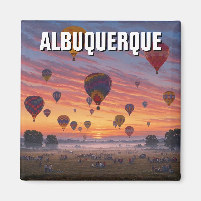 Albuquerque International Balloon Fiesta Magnet (Vorne)