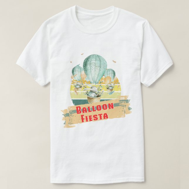 Albuquerque internationales Ballonfiesta T-Shirt (Design vorne)