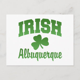 Albuquerque Irish Postcard Postkarte
