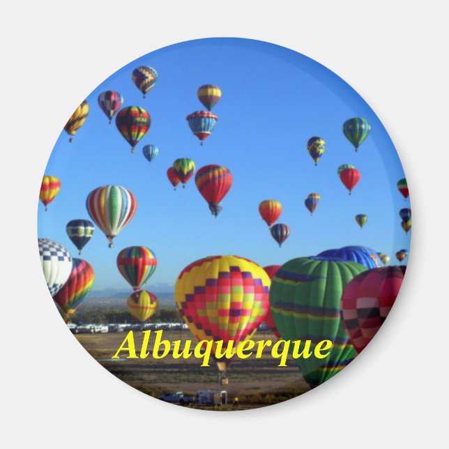 Albuquerque Kühlschrankmagnet Magnet (Vorne)