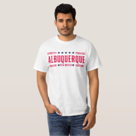 ALBUQUERQUE NEUE MEXIKO-US Flagge T-Shirt