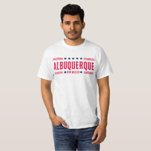 ALBUQUERQUE NEUE MEXIKO-US Flagge T-Shirt