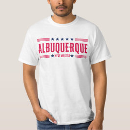 ALBUQUERQUE NEUE MEXIKO-US Flagge T-Shirt