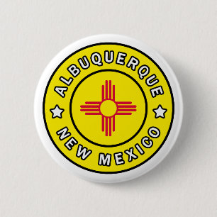 Albuquerque New Mexico Button