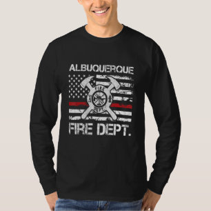 Albuquerque New Mexico Feuerwehr Thin Red Li T-Shirt