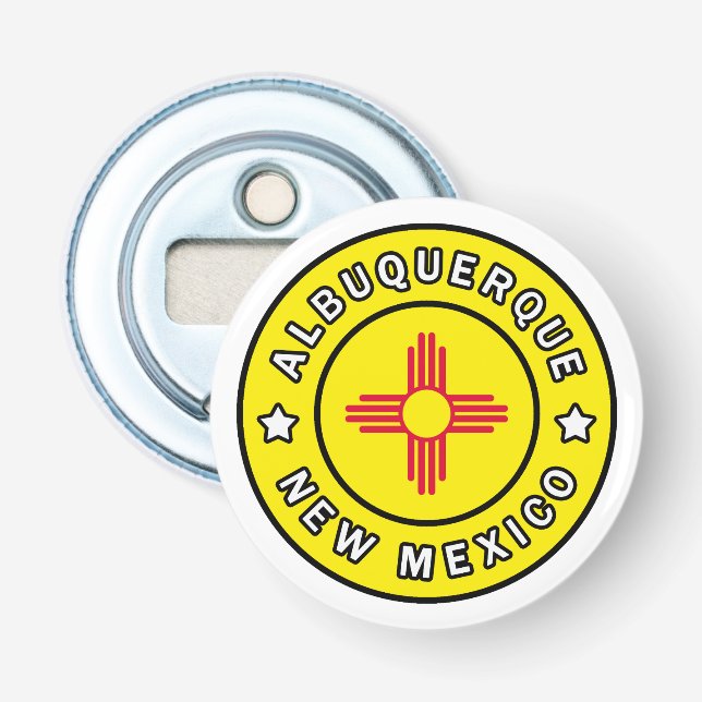 Albuquerque New Mexico Flaschenöffner (Vorderseite)