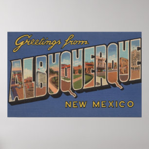 Albuquerque, New Mexico - Große Briefszenen Poster