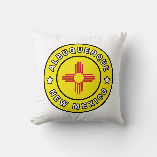 Albuquerque New Mexico Kissen (Vorderseite)