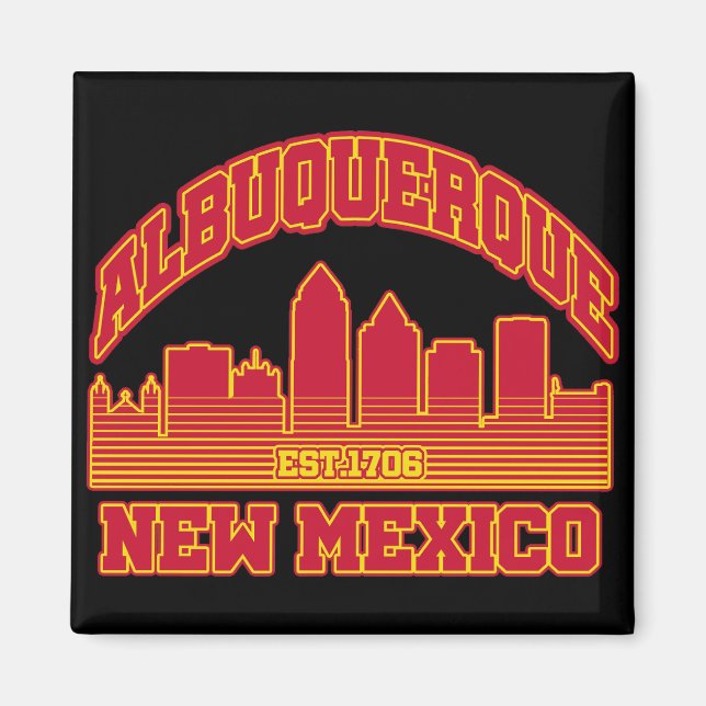 Albuquerque, New Mexico Magnet (Vorne)