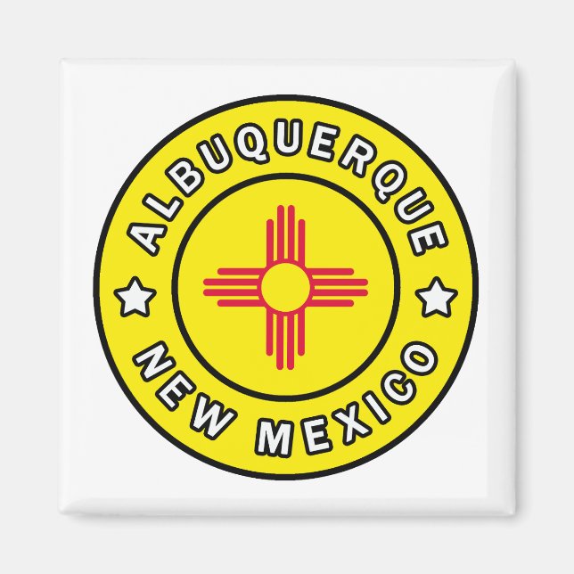 Albuquerque New Mexico Magnet (Vorne)
