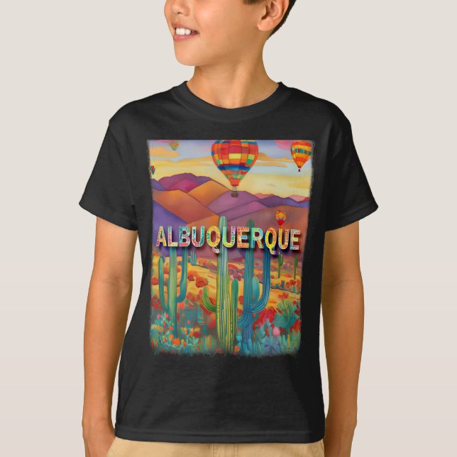 Albuquerque New Mexico Nm Desert Oasis Sd316  T-Shirt (Vorderseite)