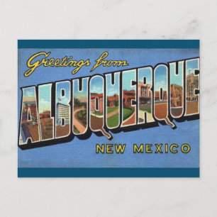 Albuquerque New Mexico Postkarte