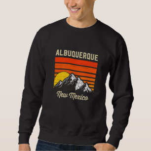 Albuquerque New Mexico Retro City Staat Vintag uns Sweatshirt