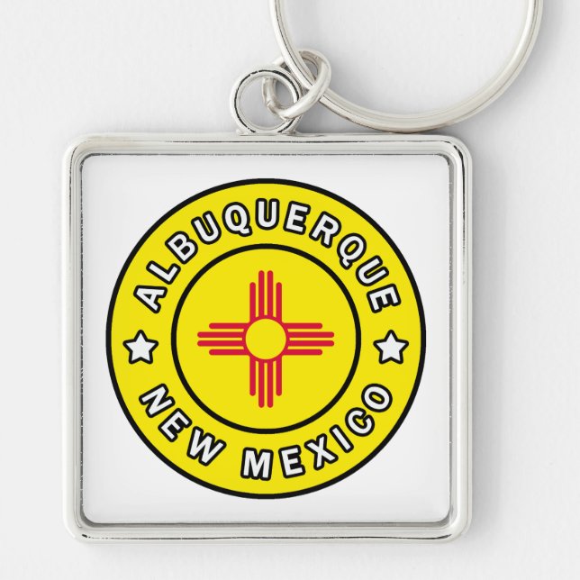 Albuquerque New Mexico Schlüsselanhänger (Vorne)