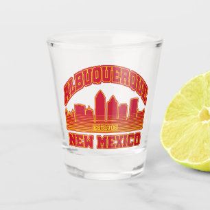 Albuquerque, New Mexico Schnapsglas