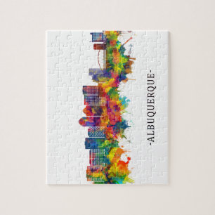 Albuquerque New Mexico Skyline Puzzle