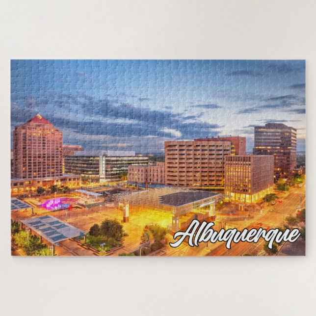Albuquerque, New Mexico, Vereinigte Staaten Puzzle (Horizontal)