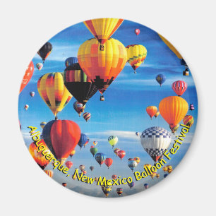 Albuquerque-New Mexiko-Ballon-Festival-Magnet Magnet