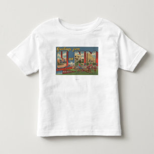 Albuquerque, New Mexiko - Universität von Kleinkind T-shirt