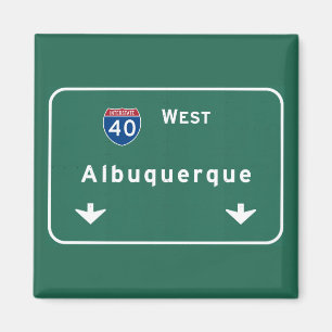 Albuquerque-New Mexikonanometer-Autobahn: Magnet