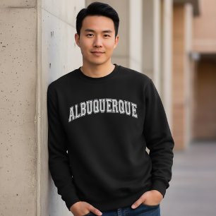 ALBUQUERQUE Uni im Stile der Universität Sweatshirt
