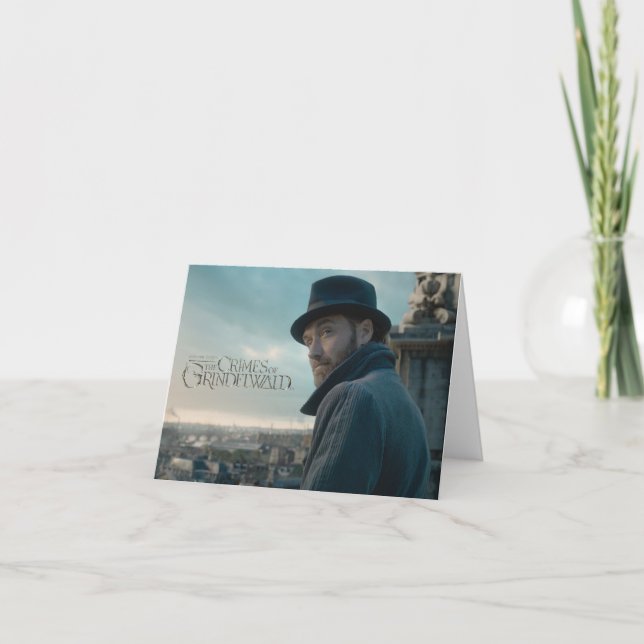 Albus Dumbledore Foto Karte (Vorderseite)