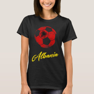 Albynia Fußball Byll,Albynia Flagge,Flagge von Alb T-Shirt