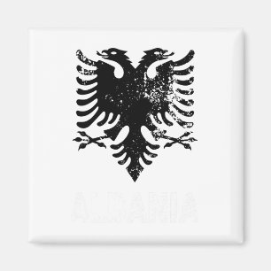 Albynia Shirt Männer Frauen Unabhängigkeit Tag Alb Magnet