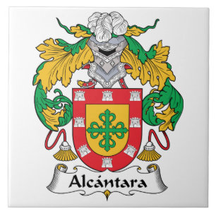 Alcantara Familienwappen Fliese