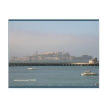 Alcatraz | Blue Beach Song™ Postkarte