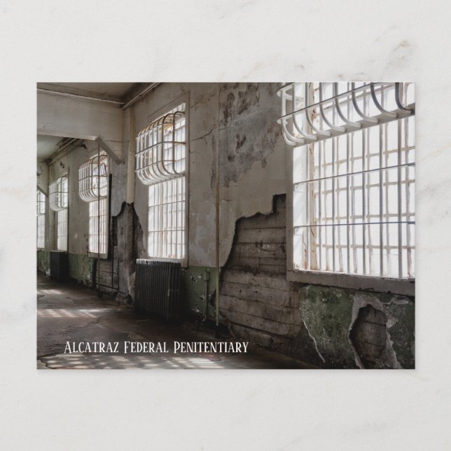 Alcatraz, Bundesstaatliche Penitentiary, The Rock, Postkarte (Vorderseite)