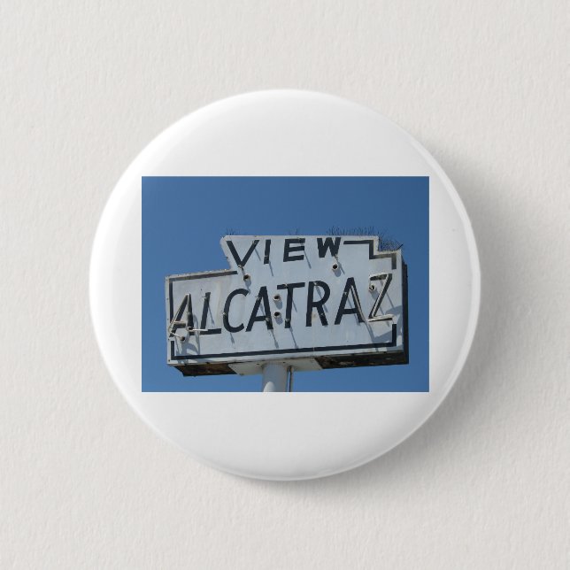 Alcatraz Button (Vorderseite)