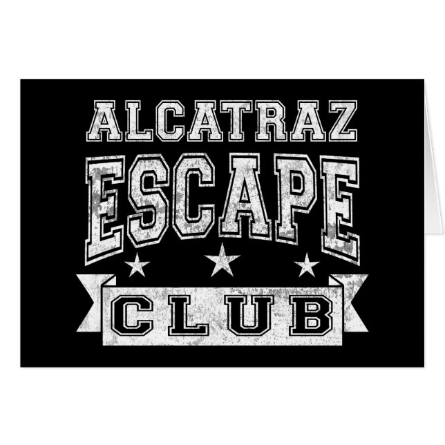 Alcatraz Entweichen-Verein (Vorderseite (Horizontal))