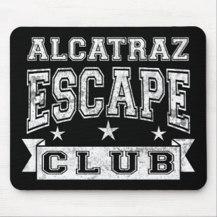 Alcatraz Escape Club Mousepad
