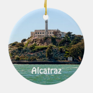 Alcatraz Feiertagsornament Keramik Ornament