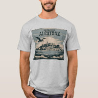 Alcatraz Insel Gefängnis San Francisco Reise Retro