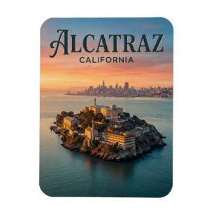 Alcatraz-Insel Kalifornien Magnet