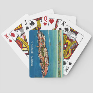 Alcatraz-Insel-Postkarten-Spielkarten Spielkarten