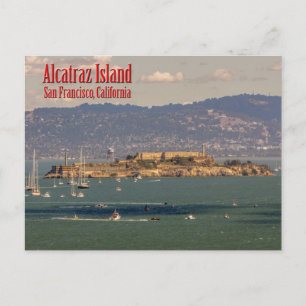 Alcatraz Island San Francisco, Kalifornien Postcar Postkarte