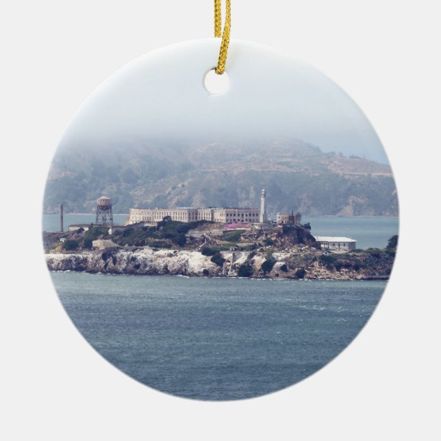 Alcatraz Keramik Ornament (Vorne)