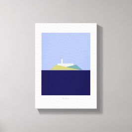 Alcatraz Print Leinwanddruck