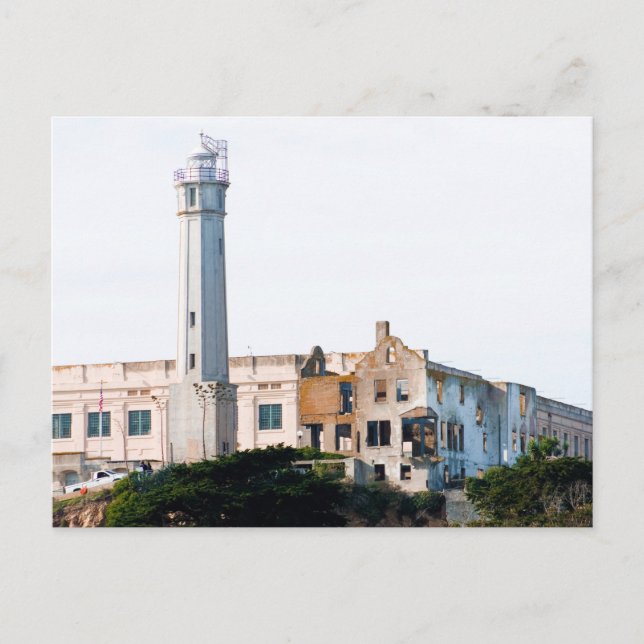 Alcatraz Prison Postkarte (Vorderseite)