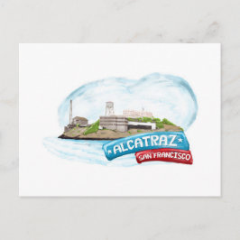 Alcatraz Prison San Francisco Postkarte