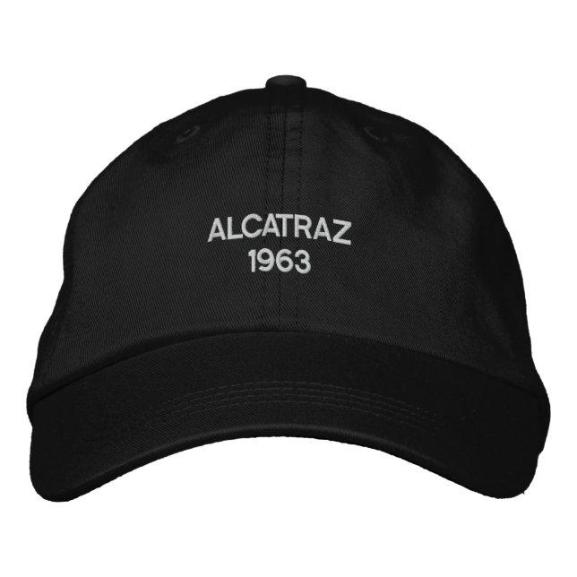 Alcatraz Prison TV Show 1963 Cap Bestickte Kappe (Vorderseite)