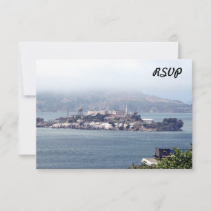 Alcatraz RSVP Karte