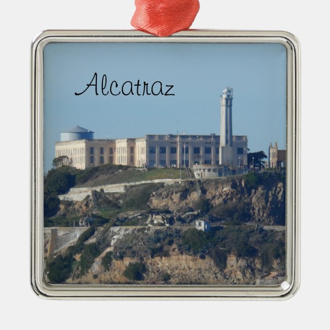 Alcatraz - San Francisco Ornament Aus Metall (Vorne)