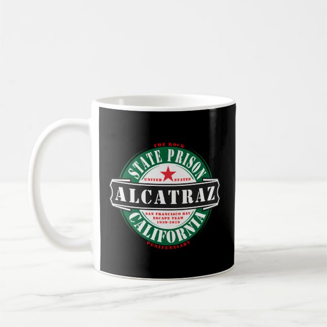 Alcatraz San Francisco Usa Vereinigtes Staaten Gef Kaffeetasse (Links)