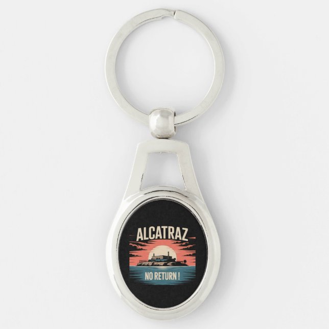 Alcatraz. Schlüsselanhänger (Vorderseite)