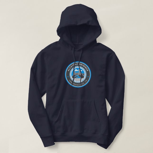 Alcatraz Schwimmer Hoodie (Design vorne)